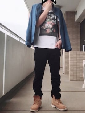 アキヒロさん(メンズ・169cm)の秋コーディネート