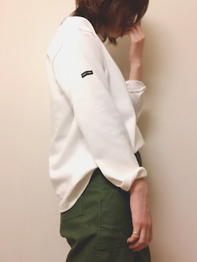 「せんとくん」｜u.さん（レディース・158cm）の春コーディネート