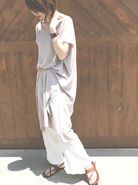 u.さん（レディース・158cm）の夏コーディネート