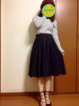 suさん（レディース・153cm）の秋コーディネート