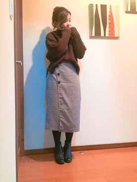 suさん（レディース・153cm）の秋コーディネート