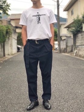 「MAGNANNI（マグナーニ）のアイテム」を使った、KENTO.K【相互】さん（メンズ・168cm）の夏コーディネート