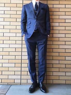 「MAGNANNI（マグナーニ）のアイテム」を使った、KENTO.K【相互】さん（メンズ・168cm）の冬コーディネート