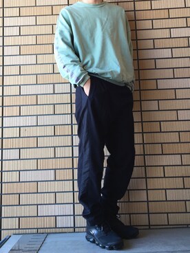 「SHIPS（シップス）のアイテム（スウェット）」を使った、KENTO.K【相互】さん（メンズ・168cm）の春コーディネート