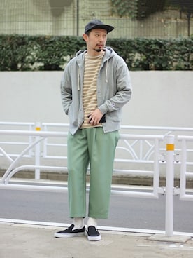 hirataさん（メンズ・181cm）の冬コーディネート