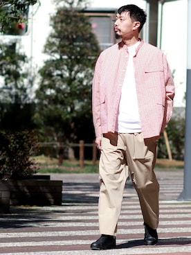 hirataさん（メンズ・181cm）の春コーディネート