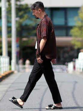 「reyn spooner（レインスプーナー）のアイテム」を使った、hirataさん（メンズ・181cm）の春コーディネート