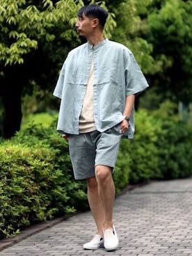 hirataさん（メンズ・180cm）の夏コーディネート
