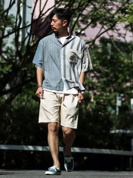 hirataさん（メンズ・180cm）の夏コーディネート