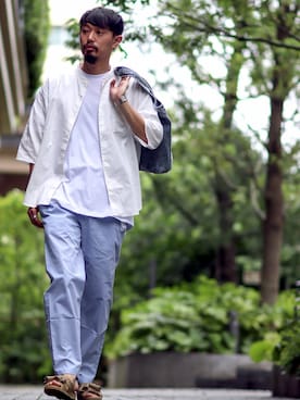 hirataさん（メンズ・180cm）の夏コーディネート