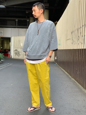 hirataさん（メンズ・180cm）の夏コーディネート