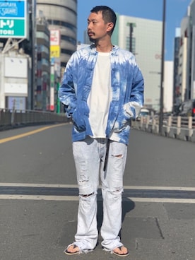 hirataさん（メンズ・180cm）の夏コーディネート