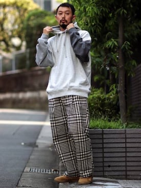 hirataさん（メンズ・180cm）の秋コーディネート