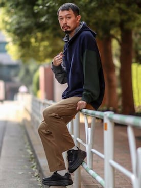 hirataさん（メンズ・180cm）の秋コーディネート