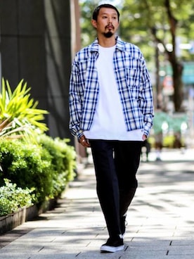 hirataさん（メンズ・180cm）の秋コーディネート