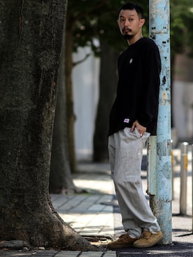 hirataさん（メンズ・180cm）の秋コーディネート