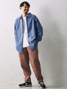 「relume」｜hirataさん（メンズ・180cm）の春コーディネート