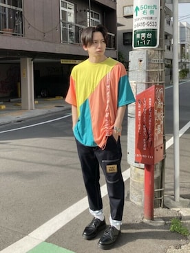 マルチカラー」のメンズ人気ファッションコーディネート - WEAR