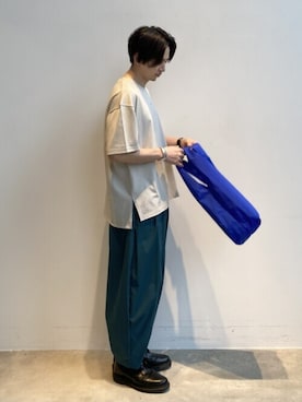 「コンビニバック」｜kamadaさん（メンズ・169cm）の夏コーディネート