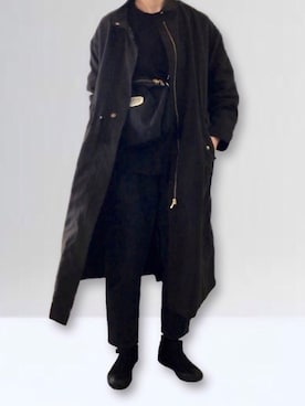 「gu」｜「アイテム（ジャケット/アウター）」を使った、9さん（レディース・158cm）の冬コーディネート