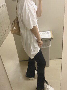 「RESEXXY（リゼクシー）のアイテム（シャツワンピース）」を使った、1030825さん（レディース・163cm）の秋コーディネート