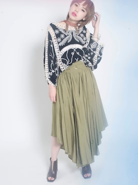 OZAWA  さん（レディース・158cm）の春コーディネート