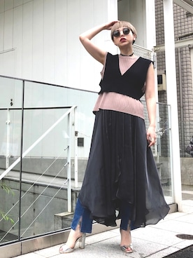 OZAWA  さん（レディース・158cm）の夏コーディネート
