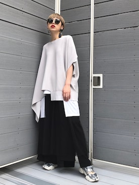 OZAWA さん(レディース・158cm)の夏コーディネート