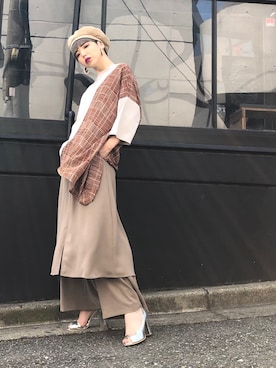 OZAWA  さん（レディース・158cm）の夏コーディネート