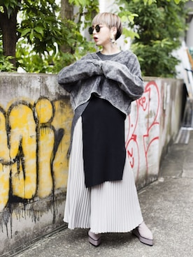 「OSMOSIS（オズモーシス）のアイテム」を使った、OZAWA  さん（レディース・158cm）の秋コーディネート