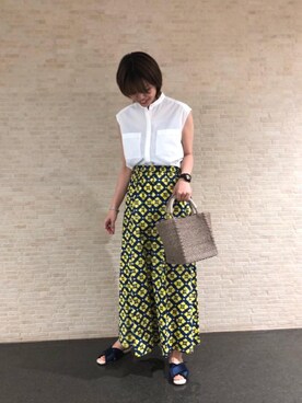 SEKIさん（レディース・172cm）の夏コーディネート