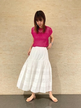 SEKIさん（レディース・172cm）の夏コーディネート