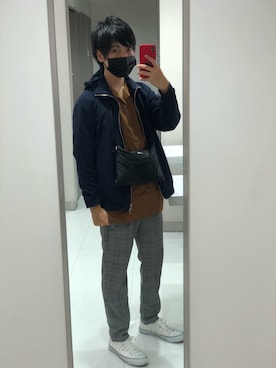 domuさん（メンズ・167cm）の秋コーディネート
