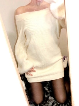 「アイテム（ワンピース/ドレス）」を使った、‍❤︎nao❤︎さん（レディース・159cm・10代）の冬コーディネート