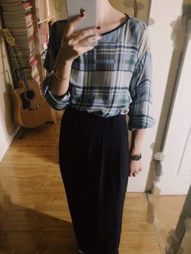 「MNG by Mango（-）のアイテム」を使った、verb_ooさん（レディース・159cm）の夏コーディネート