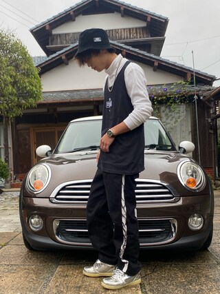 WIND AND SEAのタンクトップを使った人気ファッション
