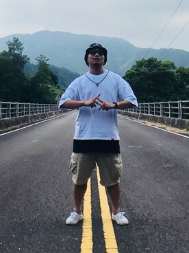 「LOFT（-）のアイテム」を使った、Op.rさん（メンズ・171cm）の夏コーディネート