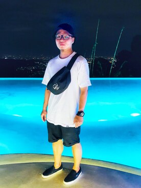 「LOFT（-）のアイテム」を使った、Op.rさん（メンズ・171cm）の夏コーディネート