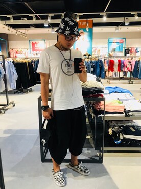 「JS Collections  （-）のアイテム」を使った、Op.rさん（メンズ・171cm）の夏コーディネート