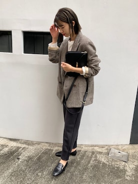 shiho katoriさん（レディース・165cm）の秋コーディネート