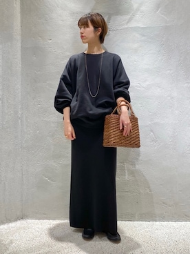 Curensology(カレンソロジー)/コットンリブタイトスカートを使った人気