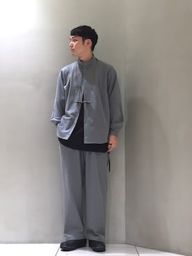 「Ayame（アヤメ）のアイテム」を使った、Keisuke Oobaさん（メンズ・174cm）の夏コーディネート