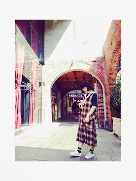 「planet（planet）のアイテム（ワンピース/ドレス）」を使った、Frankieさん（レディース・158cm）の春コーディネート