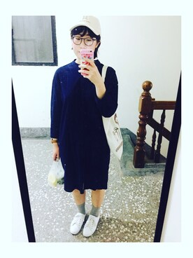 「planet（planet）のアイテム（オールインワン・サロペット）」を使った、Frankieさん（レディース・158cm）の春コーディネート