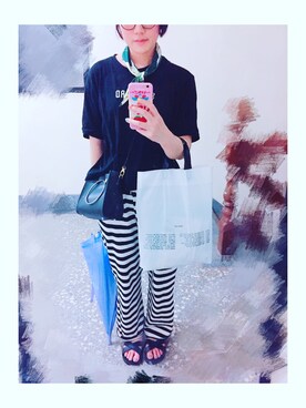 「planet（planet）のアイテム（その他）」を使った、Frankieさん（レディース・158cm）の夏コーディネート