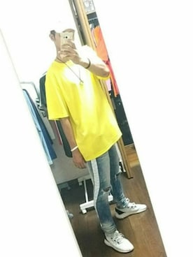 「SLAB（スラブ）のアイテム」を使った、ShiNNeさん（メンズ・188cm）の夏コーディネート