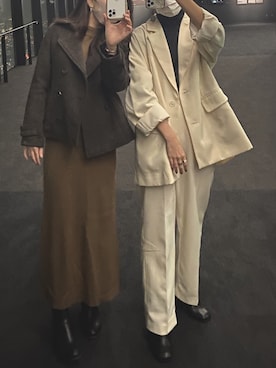 アイリさん(レディース・155cm)の春コーディネート