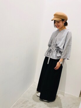 もえさん（レディース・158cm）の春コーディネート