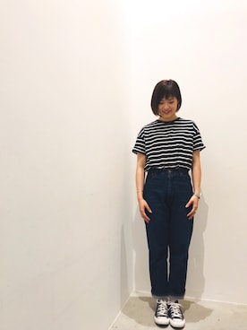 もえさん（レディース・158cm）の春コーディネート