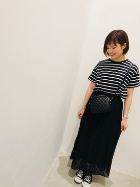 もえさん（レディース・158cm）の春コーディネート